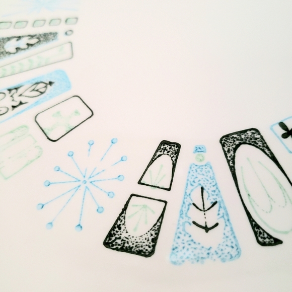 MCM Jamaica Bay Atomic Oval Serving Platter TS&T Colorcraft - Picture 3 of 9